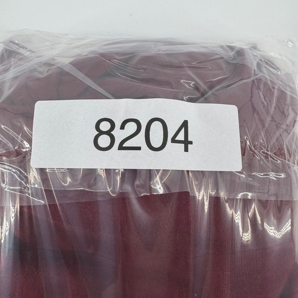 Polo Ralph Lauren Turtleneck Men Large Burgundy Cotton Long Sleeve USA Made 8204 - Picture 8 of 8